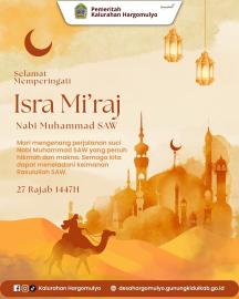 SELAMAT MEMPERINGATI ISRA MI'RAJ NABI MUHAMMAD SAW 1447 H